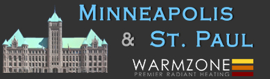 Warmzone Radiant Heat logo for Minneapolis and St. Paul.
